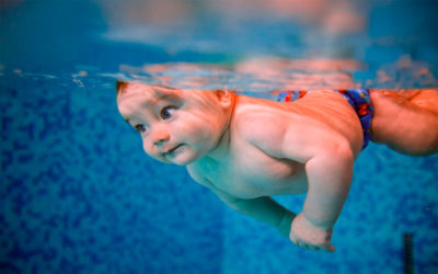 As melhores academias de natação para bebês em São Paulo